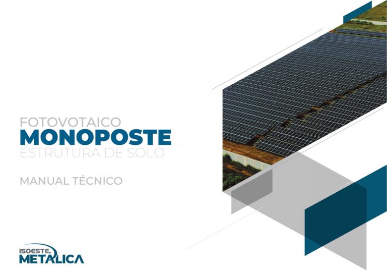 estrutura de solo monoposte